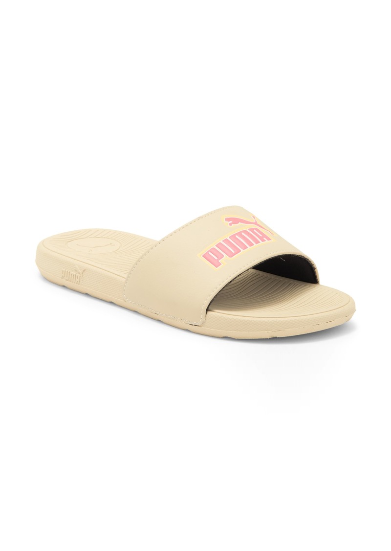 PUMA Cool Cat 2.0 Stacked Slide Sandal in Granola-Peach -Passionfruit at Nordstrom Rack