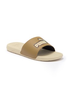 PUMA Cool Cat 2.0 Stacked Slide Sandal in Toasted-Putty-Puma Red at Nordstrom Rack