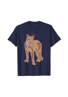 Puma Cougar T-shirt Mountain Lion Lover