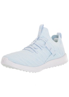 Puma Golf NA Women's Laguna Fusion Knit Sneaker ICY Blue-Puma White