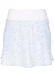 Puma Golf Women's Standard Pwrshape Gust O Wind Skirt Bright White-Serenity
