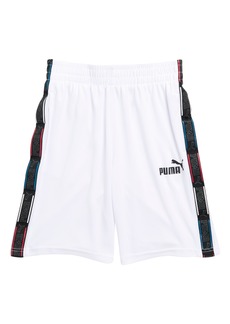 PUMA Kids' Athletics Club Shorts in White Traditional at Nordstrom Rack