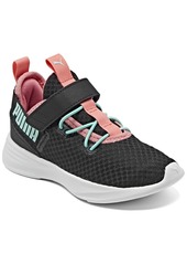 Puma Little Girls Throttle Stay-Put Casual Sneakers from Finish Line