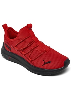 Puma Little Kids Softride One4All Slip-On Casual Sneakers from Finish Line - Red, Black