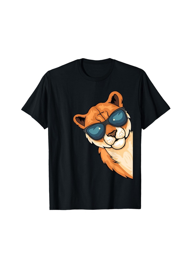 Puma Lover Kids Puma Animal Men Wildcat Puma T-Shirt