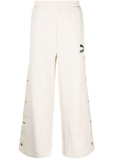 PUMA LUXE SPORT T7 BUTTON UP WIDE LEG PANTS CLOTHING
