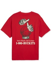 Puma Men's 1-800-Buckets Graphic T-Shirt - For All Time Red