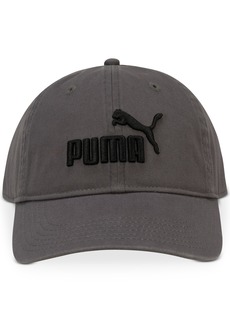 Puma Men's #1 Adjustable Cap 2.0 Strapback Hat - Grey / Black