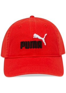 Puma Men's #1 Adjustable Cap 2.0 Strapback Hat - Red