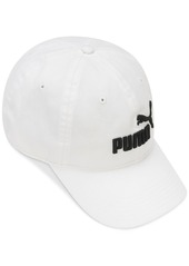Puma Men's #1 Adjustable Cap 2.0 Strapback Hat - White / Black