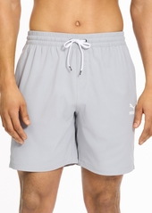 "Puma Men's Archive 7"" Swim Trunks - Grey"