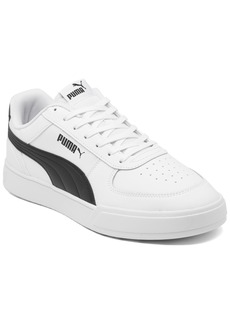 Puma Men's Caven Casual Sneakers from Finish Line - White, Black