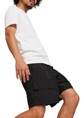 Puma Men's Classic Logo Cargo Shorts - Puma Black