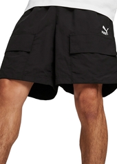 Puma Men's Classic Logo Cargo Shorts - Puma Black