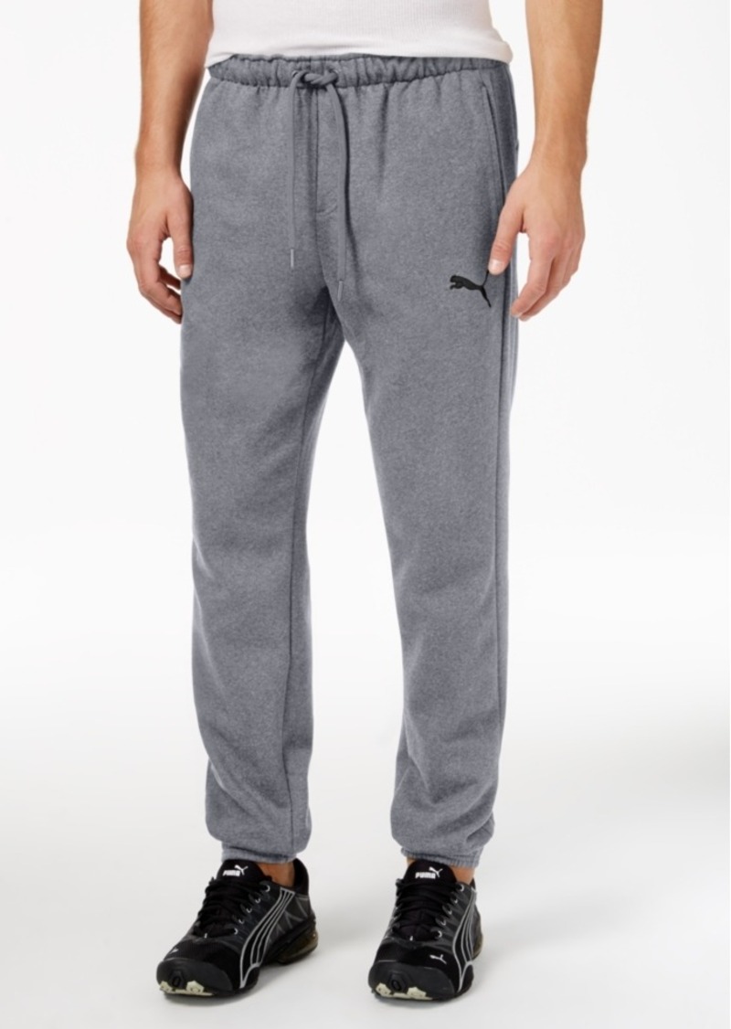 puma men's drycell fleece pants