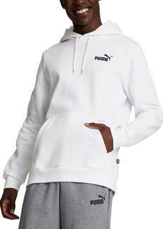 Puma Men's Embroidered Logo Hoodie - White