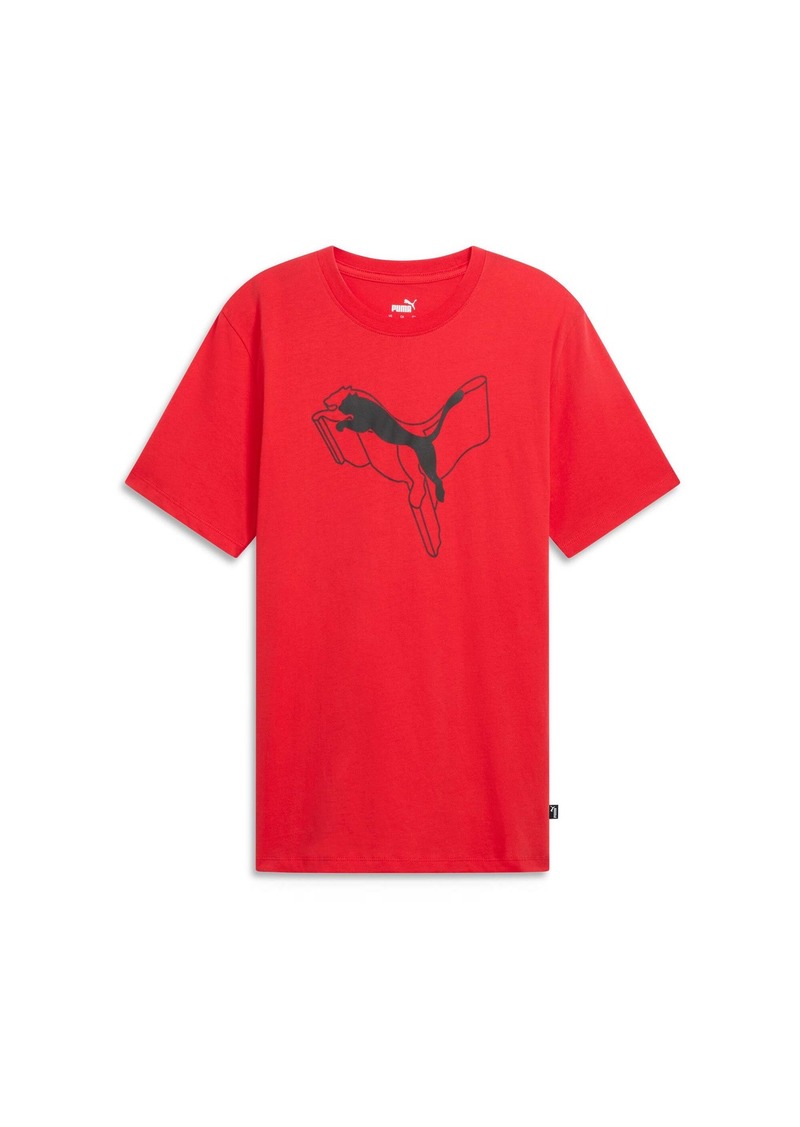 PUMA Men's ESS+ Logo Lab Tee