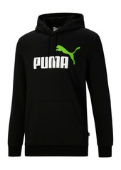 Puma Men's Essential Oversized Two-Color Logo Hoodie