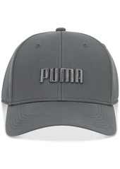 Puma Men's Evercat Gains Logo Embroidered Stretch-Fit Cap - White