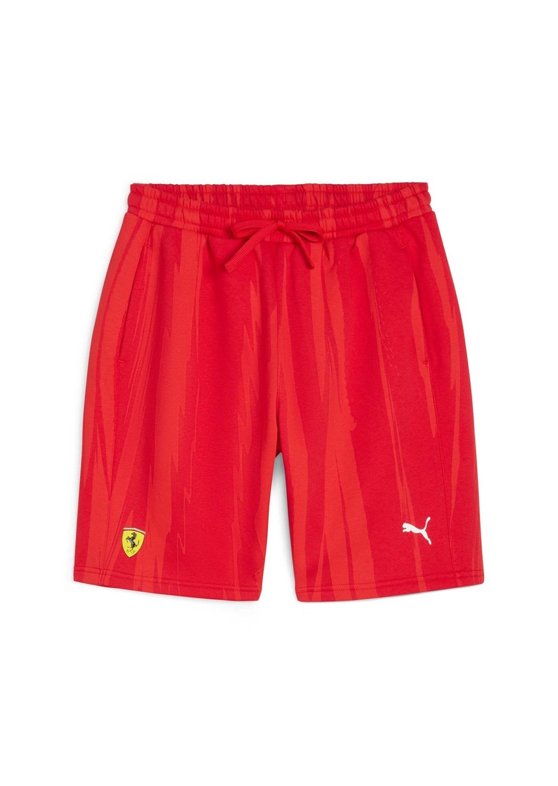 PUMA Men's Scuderia Ferrari Race AOP Shorts