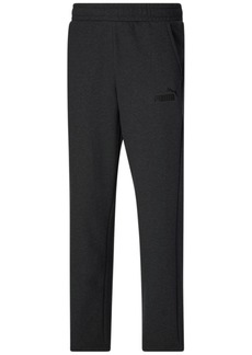 Puma Men's Slim-Fit Logo-Print Fleece Sweatpants - Dark Gray Heather