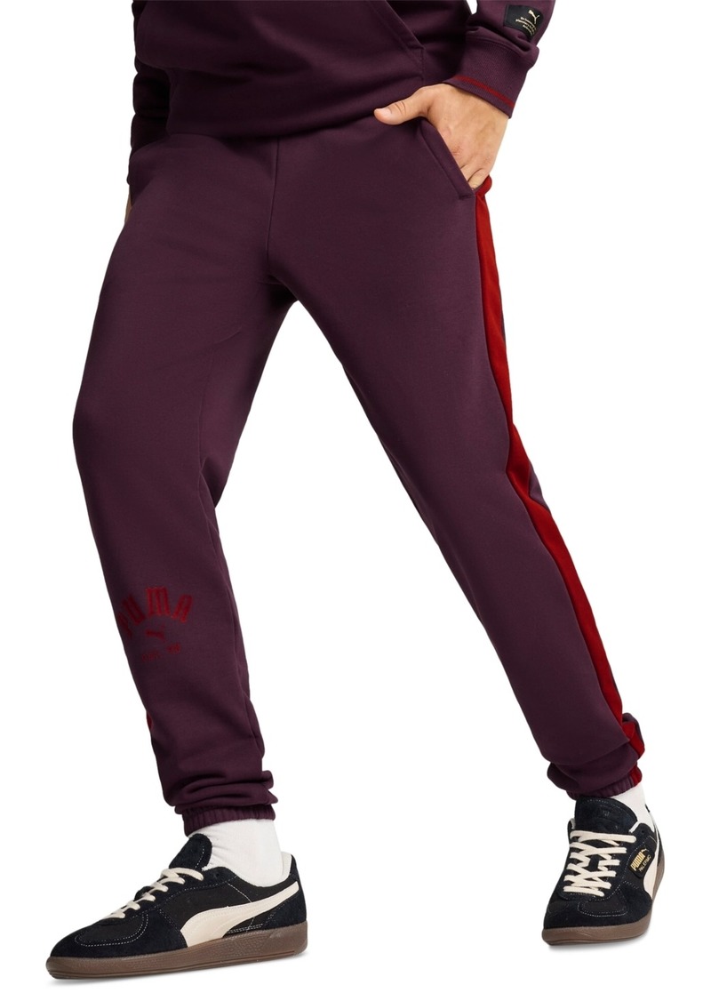 Puma Men's T7 Play Loud Jogger Sweatpants - Midnight Plum