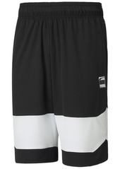 Puma Men's Ultimate Regular-Fit Moisture-Wicking Colorblocked Shorts