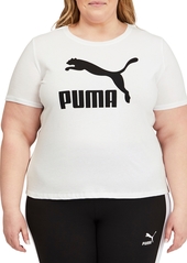 Puma Plus Size Cotton Classics Logo T-Shirt