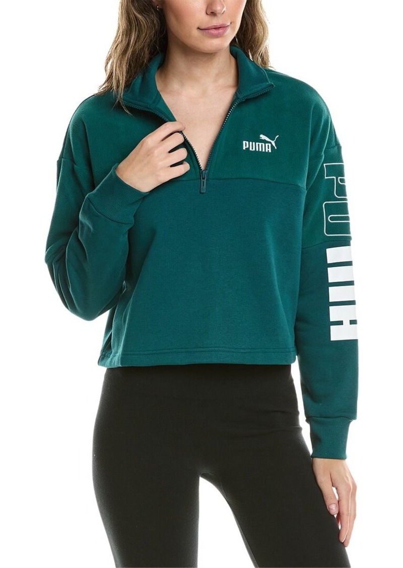 PUMA Power Cropped Pullover