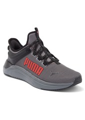 PUMA Softride Astro Slip-On Sneaker in Cool Dark Gray-Puma Black-Red at Nordstrom Rack