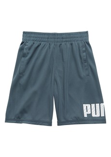 PUMA Summer Break Mesh Pull-On Shorts in Dark Slate at Nordstrom Rack