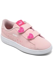 Puma Toddler Girls Smash v2 Candy Stay-Put Closure Casual Sneakers from Finish Line