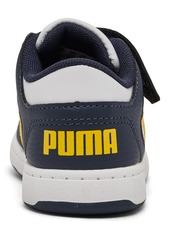 Puma Toddler Kids' Rebound LayUp Low Fastening Strap Casual Sneakers from Finish Line - White