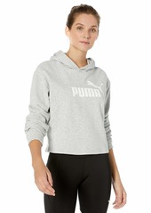 PUMA Women's Amplified French Terry Cropped Hoodie  S