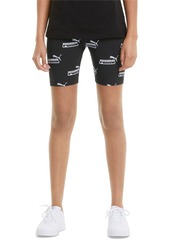 Puma Women's Amplified Printed Bike Shorts