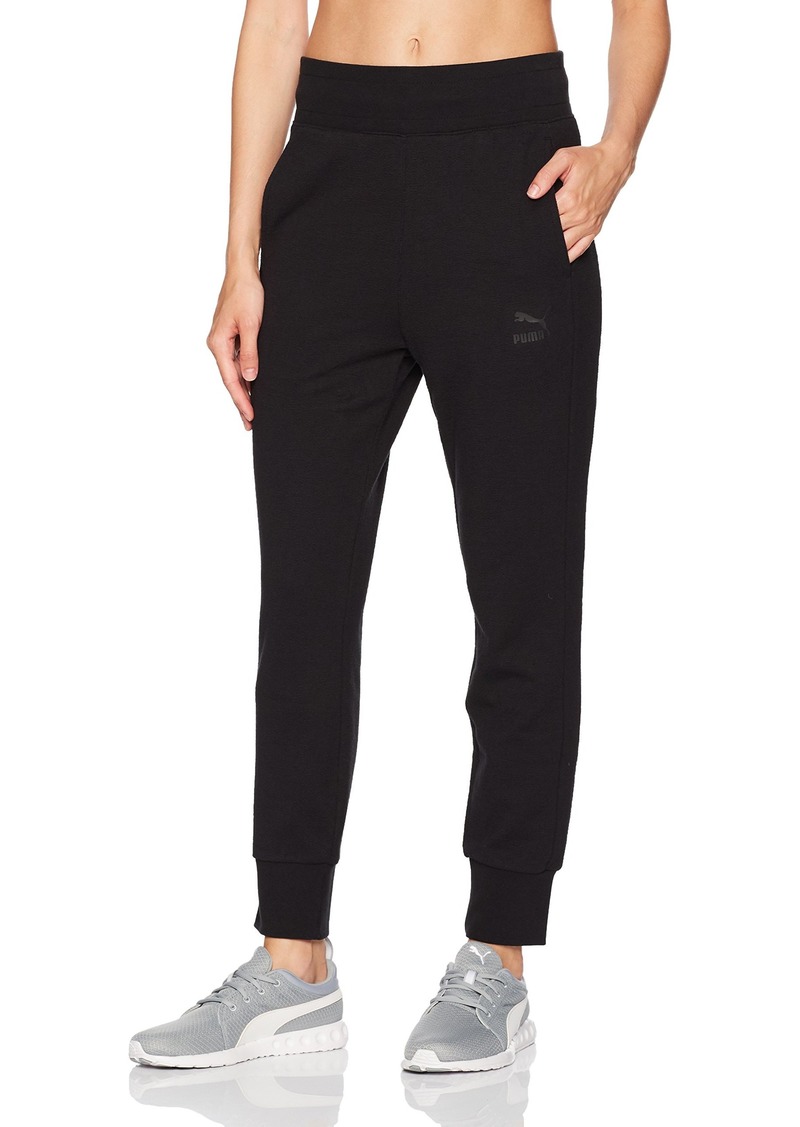 Puma PUMA Women's Archive Logo Structured T7 Pants M | Bottoms