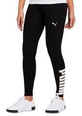 Puma Women's Athletic Graphic Full-Length Leggings - Puma Black