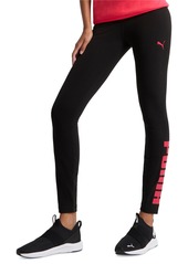 Puma Women's Athletic Graphic Full-Length Leggings - Puma Black