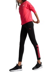 Puma Women's Athletic Graphic Full-Length Leggings - Puma Black