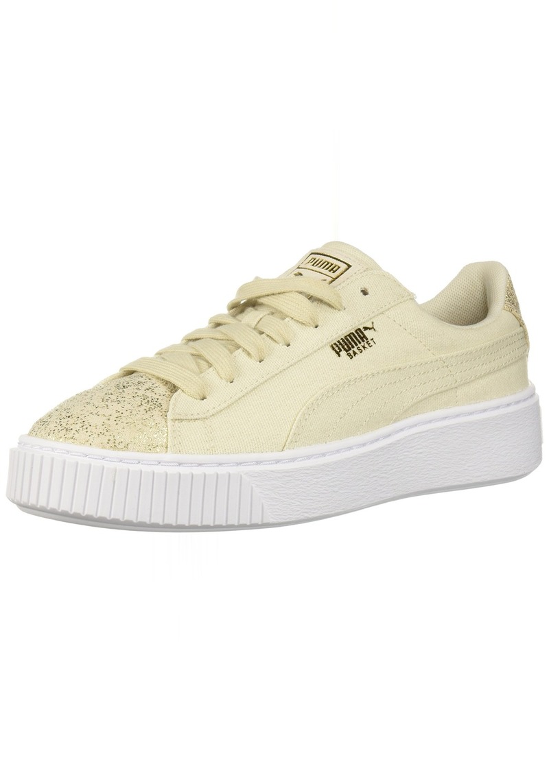 puma women's basket platform sneaker