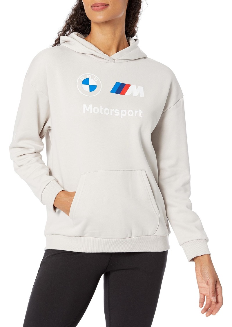 PUMA Women's BMW M Motorsport Essentials Logo Fleece Hoodie