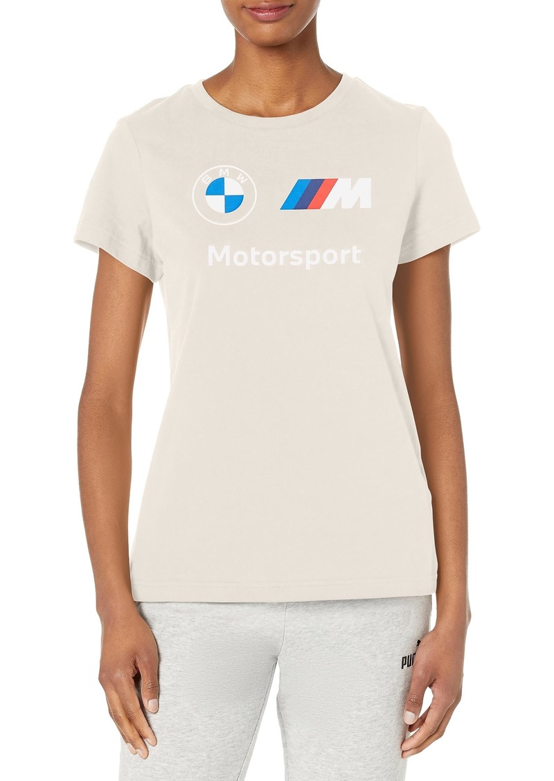 PUMA Women's BMW M Motorsport Essentials Logo Tee