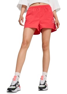 Puma Women's Classic A-Line Woven Shorts - Tart Cherry