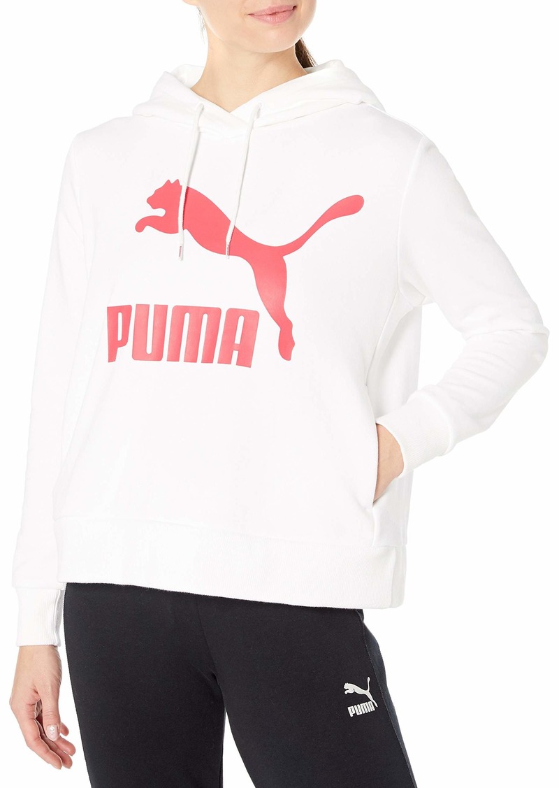 Puma PUMA Women's Classics Hoodie White M | Outerwear