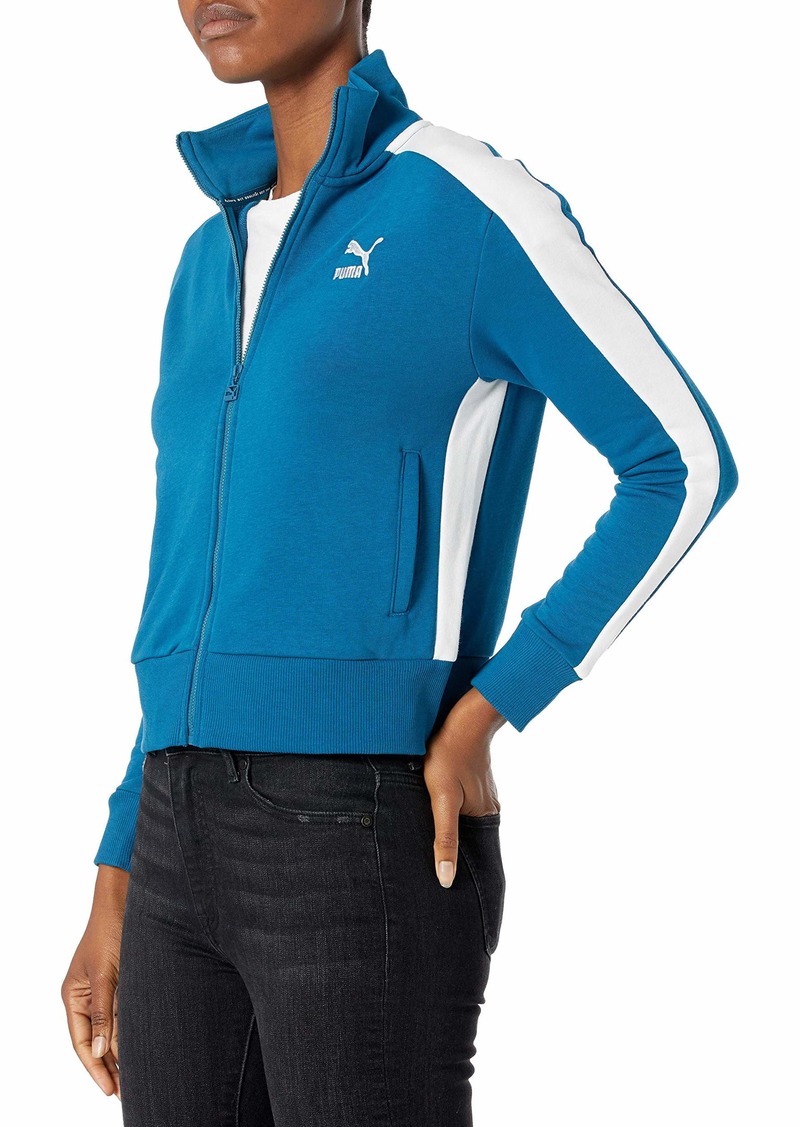 PUMA Women's Classics T7 Track Jacket Digi-Blue XXL
