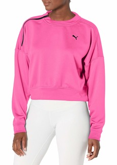 puma train zip crew sweatshirt