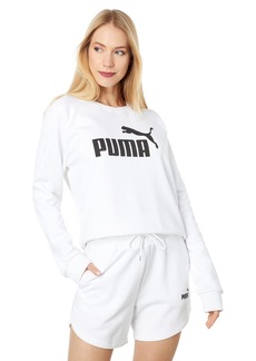 PUMA Women's Crewneck Sweatshirt White Large