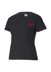 PUMA Women's Digital Love T-Shirt Black S