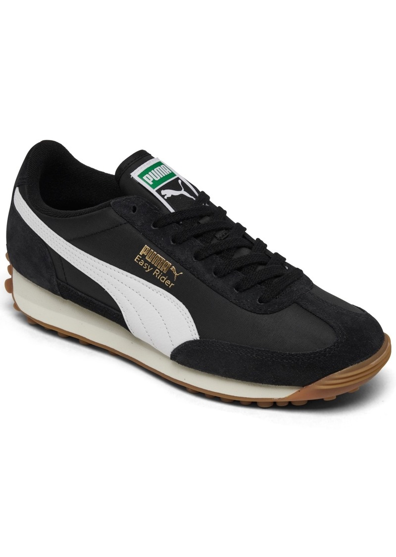 Puma Women's Easy Rider Casual Sneakers from Finish Line - Puma Black