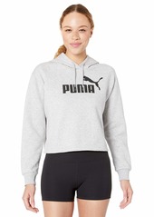 PUMA Women's Essentials Fleece Cropped Hoodie